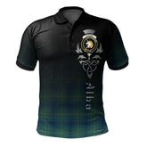 Oliphant Ancient Tartan Polo Shirt - Alba Celtic Style