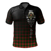 Pollock Modern Tartan Polo Shirt - Alba Celtic Style