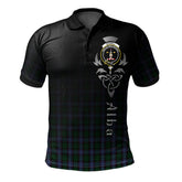 Russell or Mitchell or Hunter or Galbraith Tartan Polo Shirt - Alba Celtic Style