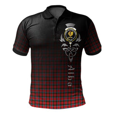Sinclair Modern Tartan Polo Shirt - Alba Celtic Style
