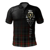 Stewart Black 03 Tartan Polo Shirt - Alba Celtic Style