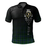 Stewart Hunting Modern Tartan Polo Shirt - Alba Celtic Style