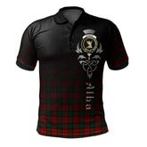 Stewart of Atholl Tartan Polo Shirt - Alba Celtic Style