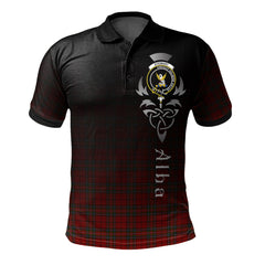 Stewart of Galloway 01 Tartan Polo Shirt - Alba Celtic Style