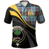 Anderson Ancient Tartan Polo Shirt - Royal Coat Of Arms Style