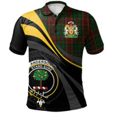 Anderson Coulson Bonner 01 Tartan Polo Shirt - Royal Coat Of Arms Style