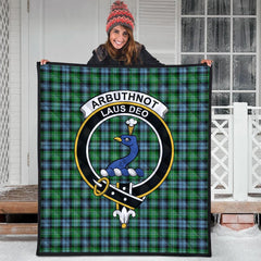 Arbuthnot Ancient Tartan Crest Quilt