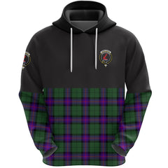 Armstrong Modern Clan Half Of Tartan Hoodie