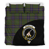 MacMillan Hunting Modern Family Tartan Crest Wave Style Bedding Set