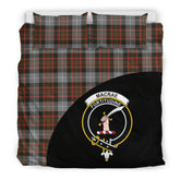 MacRae Hunting Weathered Tartan Crest Bedding Set