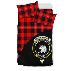 Cunningham Modern Tartan Crest Wave Style Bedding Set