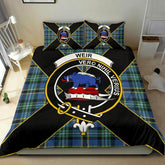 Weir Tartan Crest Bedding Set - Luxury Style