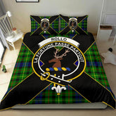 Rollo Tartan Crest Bedding Set - Luxury Style