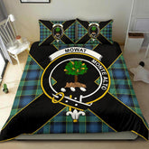 Mowat (of Inglistoun) Tartan Crest Bedding Set - Luxury Style