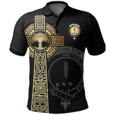 Auchinleck Clan Unisex Polo Shirt - Celtic Tree Of Life