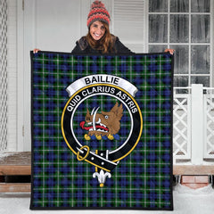 Baillie Modern Tartan Crest Quilt