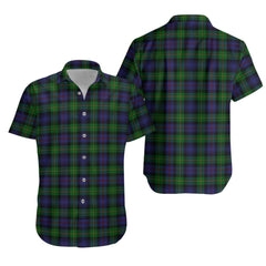 Baillie 02 Tartan Hawaiian Shirt