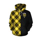 Barclay Dress Modern Tartan Hoodie Half of Me - Cross Style