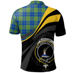 Barclay Hunting Ancient Tartan Polo Shirt - Royal Coat Of Arms Style