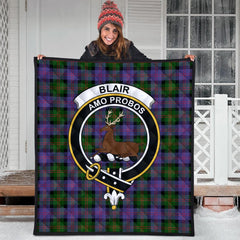 Blair Modern Tartan Crest Quilt