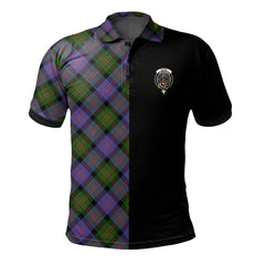 Blair Modern Tartan Polo Shirt Half of Me - Cross Style