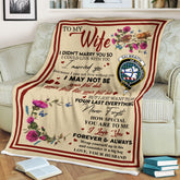 Scots Print Blanket - Galbraith Tartan Crest Blanket To My Wife Style, Gift From Scottish Husband