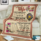 Scots Print Blanket - Newton Tartan Crest Blanket To My Wife Style, Gift From Scottish Husband