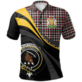 Borthwick Dress Ancient Tartan Polo Shirt - Royal Coat Of Arms Style