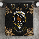Borthwick Crest Black Bedding Set