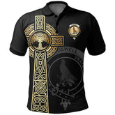 Boswell Clan Unisex Polo Shirt - Celtic Tree Of Life