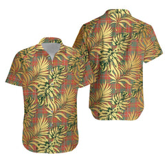 Bruce Ancient Tartan Vintage Leaves Hawaiian Shirt