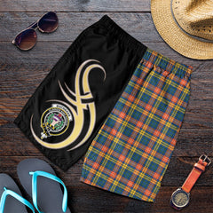 Buchanan Ancient Tartan Crest Men's Short PM8