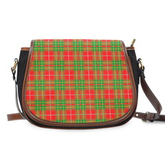 Burnett Ancient Tartan Saddle Handbags