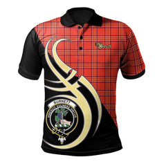 Burnett Modern Tartan Polo Shirt - Believe In Me Style