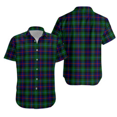Calder Modern Tartan Hawaiian Shirt