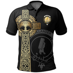 Callander Clan Unisex Polo Shirt - Celtic Tree Of Life