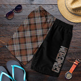 Cameron of Erracht Weathered Tartan Crest Men's Short - Cross Style