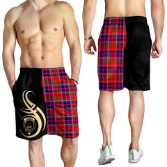 Cameron of Lochiel Modern Tartan Crest Men's Short PM8