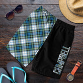 Campbell Dress Ancient Tartan Crest Men's Short - Cross Style