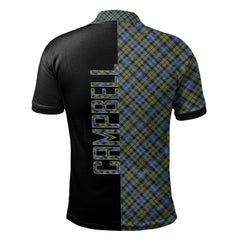 Campbell Faded Tartan Polo Shirt Half of Me - Cross Style