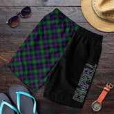 Campbell of Cawdor Modern Tartan Crest Men's Short - Cross Style