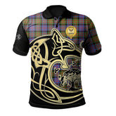 Carnegie Ancient Tartan Polo Shirt Viking Wolf