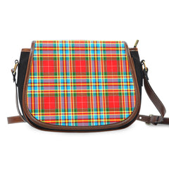 Chattan 01 Tartan Saddle Handbags