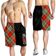 Chattan Tartan Crest Men's Short - Cross Style