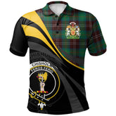 Chisholm Hunting Ancient Tartan Polo Shirt - Royal Coat Of Arms Style