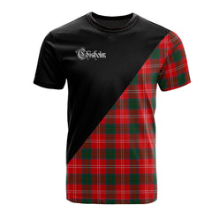 Chisholm Modern Tartan - Military T-Shirt