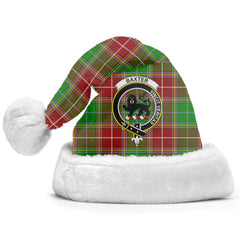 Baxter Modern Tartan Crest Christmas Hat