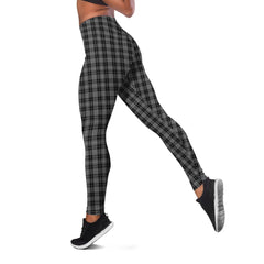 Clergy Grey Tartan Leggings