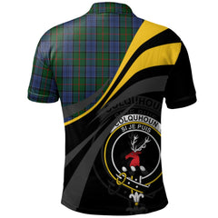 Colquhoun 01 Tartan Polo Shirt - Royal Coat Of Arms Style