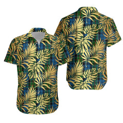 Colquhoun 02 Tartan Vintage Leaves Hawaiian Shirt